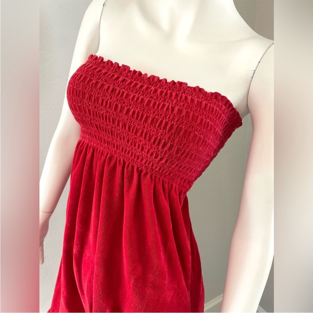 Original Juicy Couture Terry Cloth Swim Coverup - Picture 4 of 13